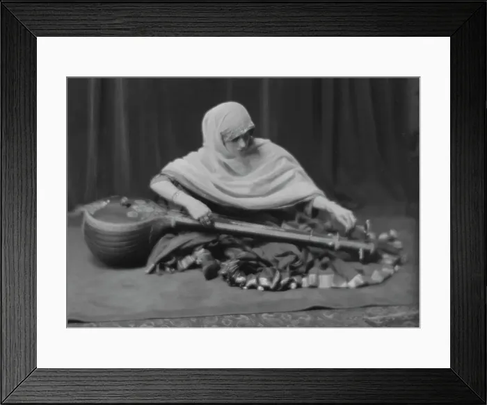 Framed Print : Coomarasumay, Ananda, Mrs. (Ratan Devi), portrait photograph, 1916 Mar. 14. Creator: Arnold Genthe Framed Print : Coomarasumay, Ananda, Mrs. (Ratan Devi), portrait photograph, 1916 Mar. 14. Creator: Arnold Genthe