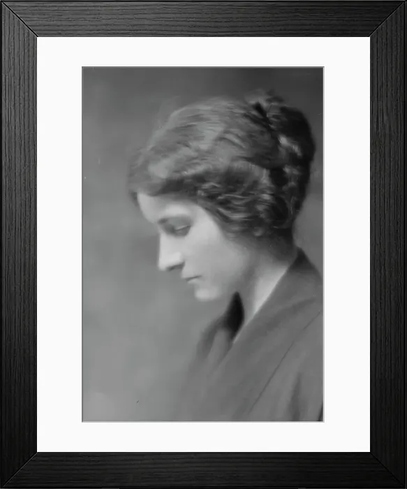 Framed Print : Jones, Lucy, Miss, portrait photograph, 1915 Oct. 8. Creator: Arnold Genthe Framed Print : Jones, Lucy, Miss, portrait photograph, 1915 Oct. 8. Creator: Arnold Genthe