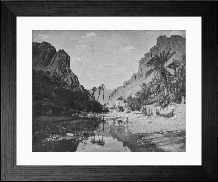 Framed Print : El Kantara; Afrique du nord, 1914. Creator: Unknown Framed Print : El Kantara; Afrique du nord, 1914. Creator: Unknown