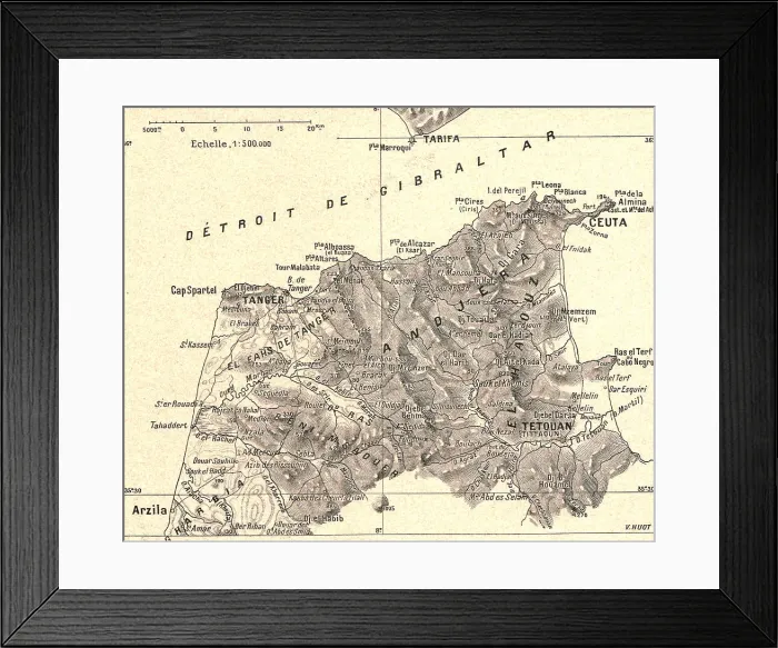 Framed Print : Environs de Tanger; Afrique du nord, 1914. Creator: Unknown Framed Print : Environs de Tanger; Afrique du nord, 1914. Creator: Unknown
