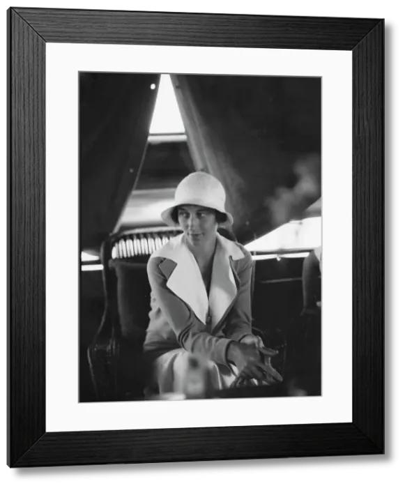 Framed Print : Atterbury, Mrs. portrait photograph, 1931 Creator: Arnold Genthe Framed Print : Atterbury, Mrs. portrait photograph, 1931 Creator: Arnold Genthe