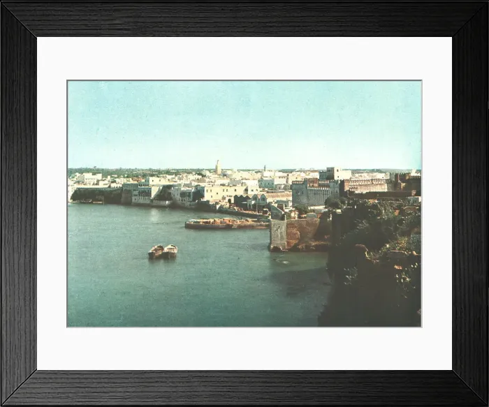 Framed Print : Rabat; Afrique du nord, 1914. Creator: Jules Gervais-Courtellemont Framed Print : Rabat; Afrique du nord, 1914. Creator: Jules Gervais-Courtellemont