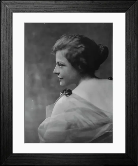Framed Print : Joseph, B. Miss, portrait photograph, 1915 Dec. or 1916 Jan. Creator: Arnold Genthe Framed Print : Joseph, B. Miss, portrait photograph, 1915 Dec. or 1916 Jan. Creator: Arnold Genthe