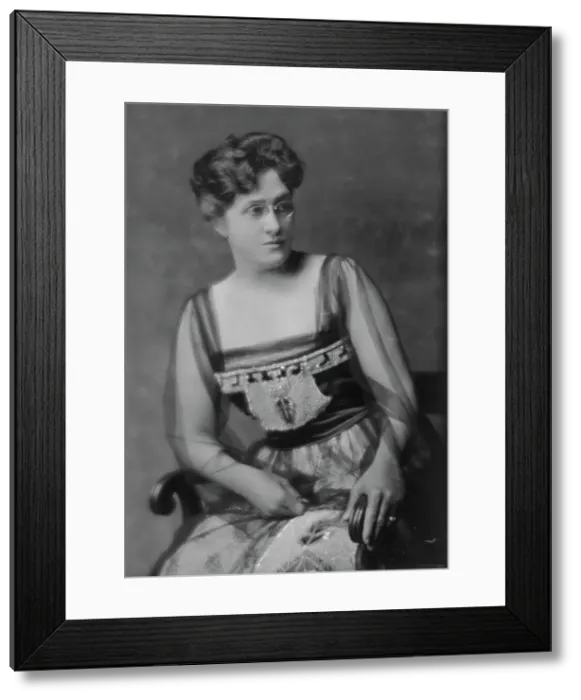 Framed Print : Spear, C.H. Mrs. portrait photograph, 1915 Nov. 26. Creator: Arnold Genthe Framed Print : Spear, C.H. Mrs. portrait photograph, 1915 Nov. 26. Creator: Arnold Genthe