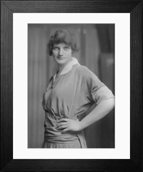 Framed Print : Joy, Marjorie, Miss, portrait photograph, 1915 May 26. Creator: Arnold Genthe Framed Print : Joy, Marjorie, Miss, portrait photograph, 1915 May 26. Creator: Arnold Genthe