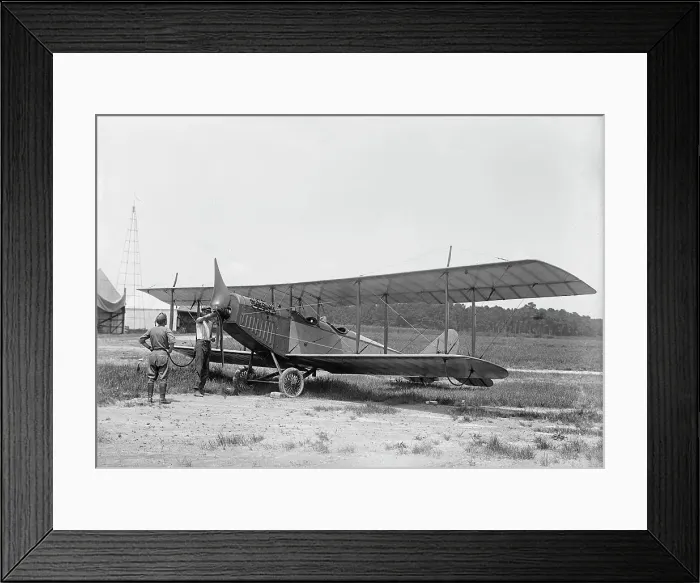 Framed Print : Langley Field, Va. - Curtis Jn4D Plane, with Olmstead Propeller And Ackerman Wheels, 1917. Creator: Harris & Ewing. Langley Field, Va. - Curtis Jn4D Plane, with Olmstead Propeller And Ackerman Wheels, 1917. Creator: Harris & Ewing Framed Print : Langley Field, Va. - Curtis Jn4D Plane, with Olmstead Propeller And Ackerman Wheels, 1917. Creator: Harris & Ewing. Langley Field, Va. - Curtis Jn4D Plane, with Olmstead Propeller And Ackerman Wheels, 1917. Creator: Harris & Ewing