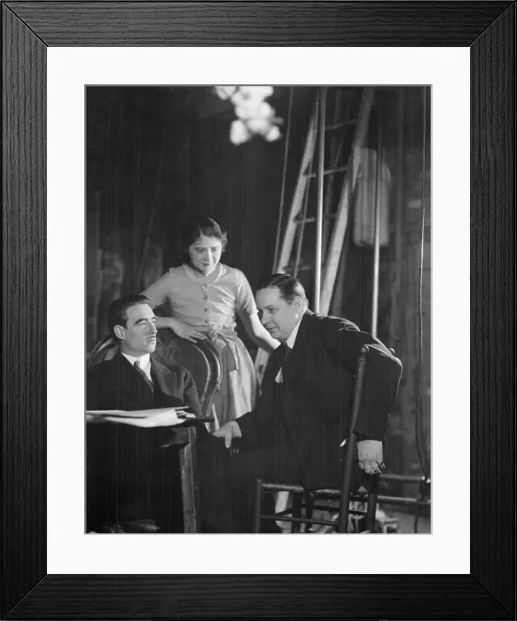 Framed Print : Boleslavsky, N. Mr. and unidentified man and woman, portrait photograph, 1928 Creator: Arnold Genthe Framed Print : Boleslavsky, N. Mr. and unidentified man and woman, portrait photograph, 1928 Creator: Arnold Genthe