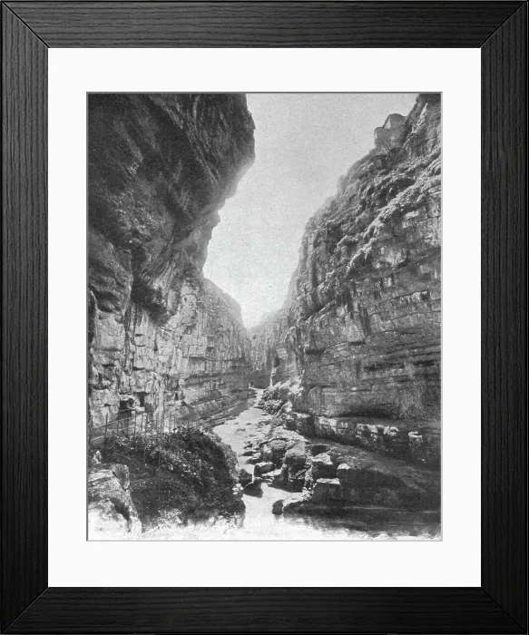 Framed Print : Entrée des Gorges du Rhumel; Afrique du nord, 1914. Creator: Unknown Framed Print : Entrée des Gorges du Rhumel; Afrique du nord, 1914. Creator: Unknown