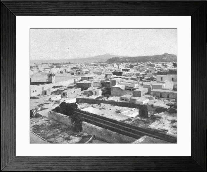Framed Print : Vue de Tunis; Afrique du nord, 1914. Creator: Unknown Framed Print : Vue de Tunis; Afrique du nord, 1914. Creator: Unknown