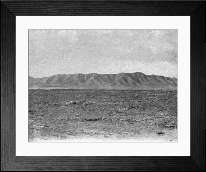Framed Print : Le Bled et le Djebel Maknassi; Afrique du nord, 1914. Creator: Charles Chusseau-Flaviens Framed Print : Le Bled et le Djebel Maknassi; Afrique du nord, 1914. Creator: Charles Chusseau-Flaviens