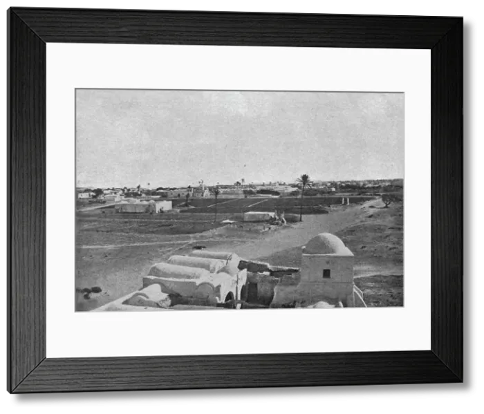 Framed Print : Djerba, Houmt Souk; Afrique du nord, 1914. Creator: Jules Gervais-Courtellemont Framed Print : Djerba, Houmt Souk; Afrique du nord, 1914. Creator: Jules Gervais-Courtellemont