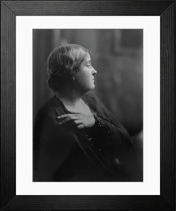 Framed Print : Kauser, Alice, Miss, portrait photograph, 1916. Creator: Arnold Genthe Framed Print : Kauser, Alice, Miss, portrait photograph, 1916. Creator: Arnold Genthe