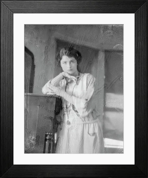 Framed Print : Campbell, Mary Catherine, portrait photograph, 1922 Sept. 8. Creator: Arnold Genthe Framed Print : Campbell, Mary Catherine, portrait photograph, 1922 Sept. 8. Creator: Arnold Genthe