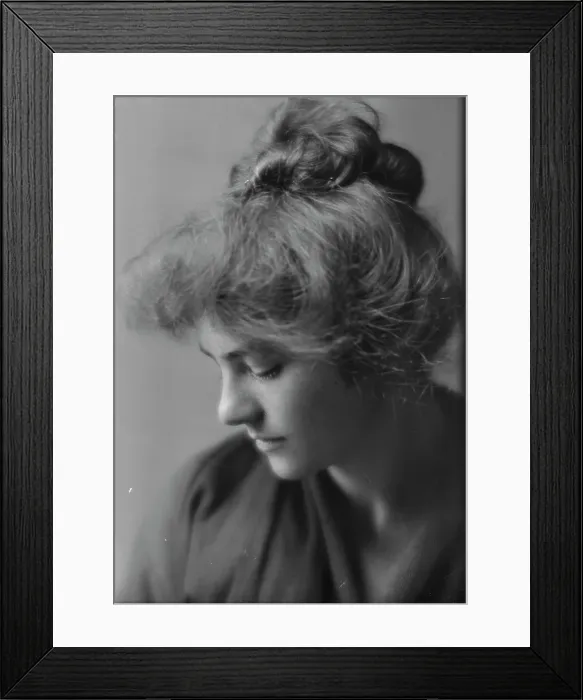 Framed Print : Keese, Emily, Miss, portrait photograph, 1914 Sept. 21. Creator: Arnold Genthe Framed Print : Keese, Emily, Miss, portrait photograph, 1914 Sept. 21. Creator: Arnold Genthe