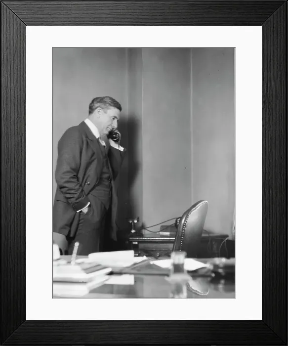 Framed Print : Carey, William F. Mr. portrait photograph, 1929 July 3. Creator: Arnold Genthe Framed Print : Carey, William F. Mr. portrait photograph, 1929 July 3. Creator: Arnold Genthe