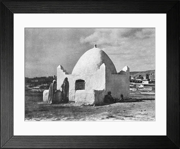 Framed Print : Un Marabout; Afrique du nord, 1914. Creator: Unknown Framed Print : Un Marabout; Afrique du nord, 1914. Creator: Unknown