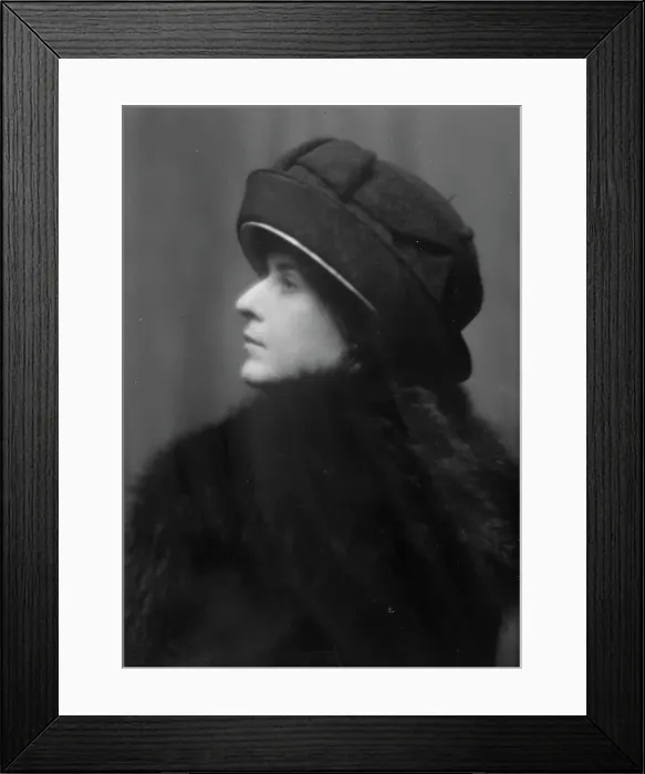 Framed Print : Thomas, S.B. Mrs. portrait photograph, 1912 Nov. 26. Creator: Arnold Genthe Framed Print : Thomas, S.B. Mrs. portrait photograph, 1912 Nov. 26. Creator: Arnold Genthe