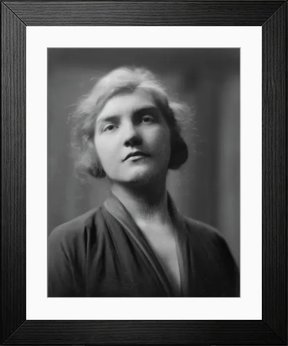 Framed Print : Kelly, Madeline, Miss, portrait photograph, 1917. Creator: Arnold Genthe Framed Print : Kelly, Madeline, Miss, portrait photograph, 1917. Creator: Arnold Genthe