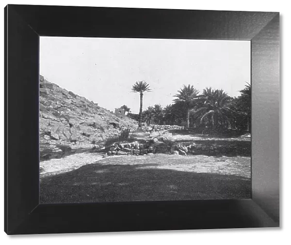 L'Oued Zousfana pres de Taghit; Afrique du nord, 1914. Creator: Unknown