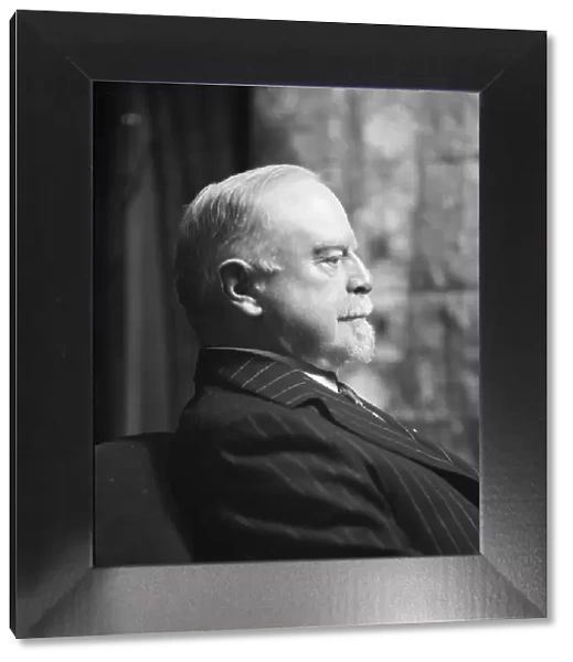 Crocker, William H. Mr. portrait photograph, 1928 Oct. 26. Creator: Arnold Genthe
