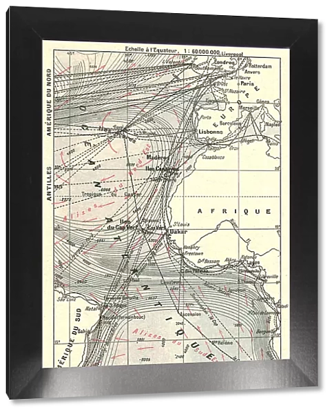 Les routes l'Atlantique; L'Ouest Africain, 1914. Creator: Unknown