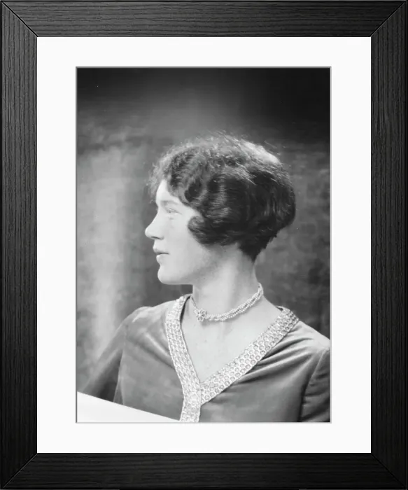 Framed Print : Deppeler, Constance, Miss, portrait photograph, 1924 or 1925. Creator: Arnold Genthe Framed Print : Deppeler, Constance, Miss, portrait photograph, 1924 or 1925. Creator: Arnold Genthe