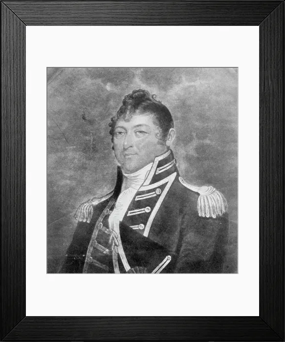 Framed Print : Captain Isaac Hull, U.S.N. (1917). Creator: Unknown Framed Print : Captain Isaac Hull, U.S.N. (1917). Creator: Unknown