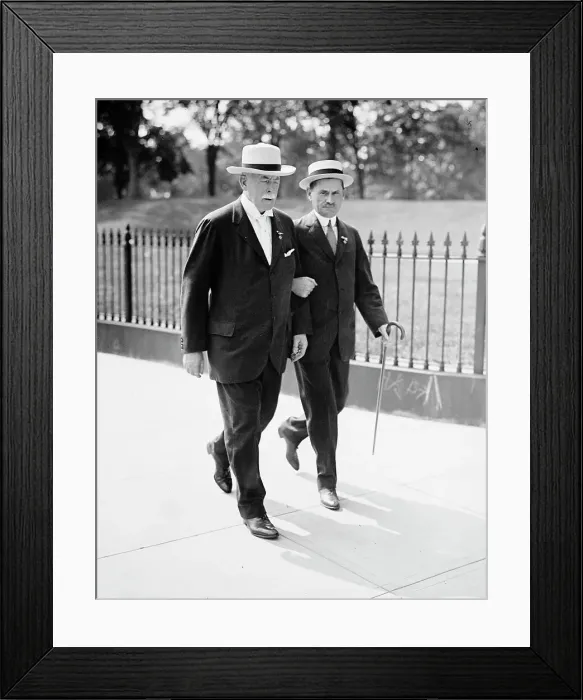 Framed Print : Edward Nash Hurley, Right, with James A. Farrell, 1914. Creator: Harris & Ewing. Edward Nash Hurley, Right, with James A. Farrell, 1914. Creator: Harris & Ewing Framed Print : Edward Nash Hurley, Right, with James A. Farrell, 1914. Creator: Harris & Ewing. Edward Nash Hurley, Right, with James A. Farrell, 1914. Creator: Harris & Ewing