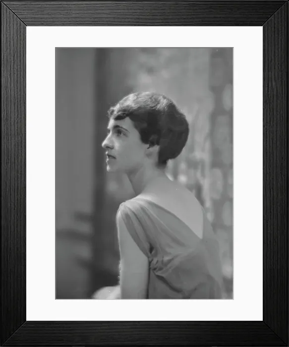 Framed Print : King, G. Miss, portrait photograph, 1915 Apr. 24. Creator: Arnold Genthe Framed Print : King, G. Miss, portrait photograph, 1915 Apr. 24. Creator: Arnold Genthe