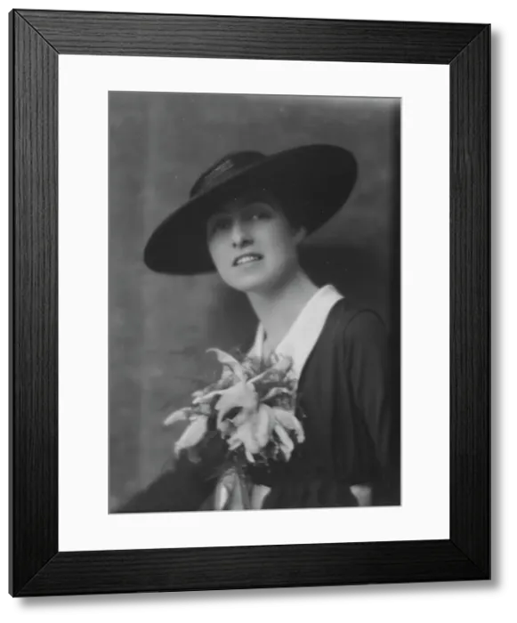 Framed Print : King, G. Miss, portrait photograph, 1915 Apr. 24. Creator: Arnold Genthe Framed Print : King, G. Miss, portrait photograph, 1915 Apr. 24. Creator: Arnold Genthe