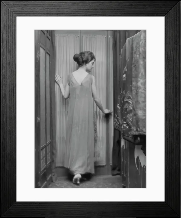 Framed Print : King, G. Miss, portrait photograph, 1915 Apr. 24. Creator: Arnold Genthe Framed Print : King, G. Miss, portrait photograph, 1915 Apr. 24. Creator: Arnold Genthe