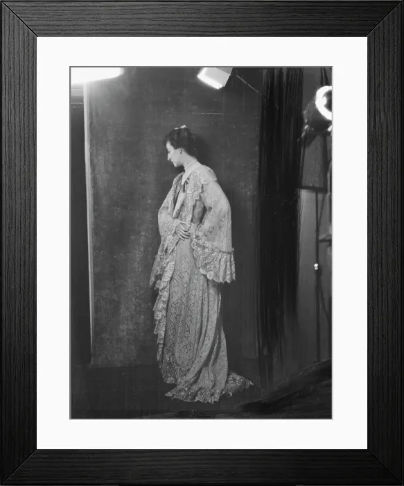Framed Print : Eames, Claire [i.e. Clare], portrait photograph, 1926 Feb. 11. Creator: Arnold Genthe