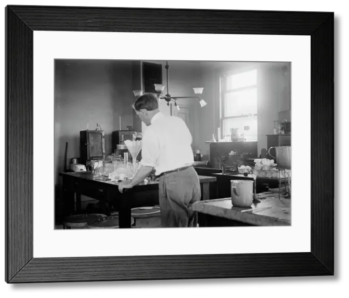 Framed Print : Hygiene Laboratory, 1913. Creator: Harris & Ewing. Hygiene Laboratory, 1913. Creator: Harris & Ewing Framed Print : Hygiene Laboratory, 1913. Creator: Harris & Ewing. Hygiene Laboratory, 1913. Creator: Harris & Ewing