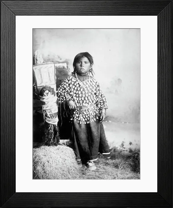Framed Print : Indians, American - Child, 1916. Creator: Harris & Ewing. Indians, American - Child, 1916. Creator: Harris & Ewing Framed Print : Indians, American - Child, 1916. Creator: Harris & Ewing. Indians, American - Child, 1916. Creator: Harris & Ewing