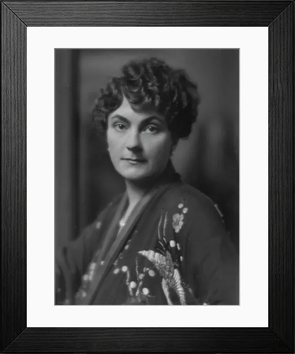 Framed Print : Work, B.G. Mrs. portrait photograph, 1914 Apr. 30. Creator: Arnold Genthe Framed Print : Work, B.G. Mrs. portrait photograph, 1914 Apr. 30. Creator: Arnold Genthe