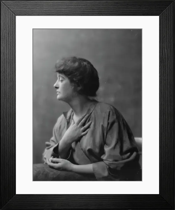 Framed Print : Yocum, George, Mrs. portrait photograph, 1916 Mar. 10. Creator: Arnold Genthe Framed Print : Yocum, George, Mrs. portrait photograph, 1916 Mar. 10. Creator: Arnold Genthe
