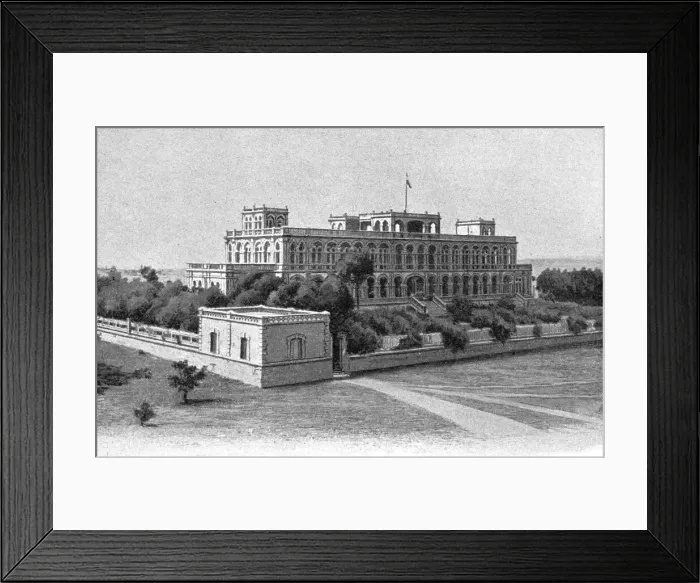 Framed Print : Le palais du gouverneur a Bamako-Koulouba; L'Ouest Africain, 1914. Creator: Unknown Framed Print : Le palais du gouverneur a Bamako-Koulouba; L'Ouest Africain, 1914. Creator: Unknown