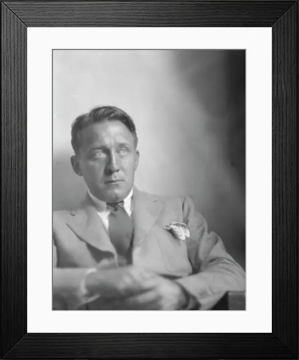Framed Print : Goulding, Edmund, Mr. portrait photograph, 1927 Creator: Arnold Genthe Framed Print : Goulding, Edmund, Mr. portrait photograph, 1927 Creator: Arnold Genthe