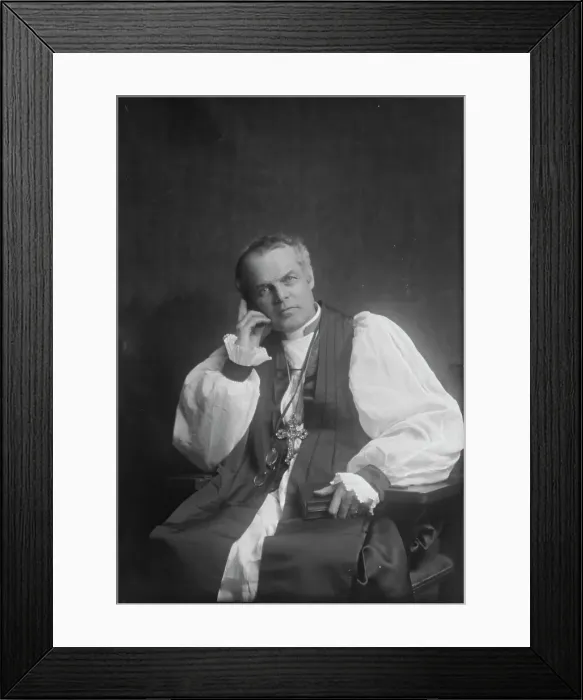 Framed Print : Nichols, Bishop, portrait photograph, 1907 July 16. Creator: Arnold Genthe Framed Print : Nichols, Bishop, portrait photograph, 1907 July 16. Creator: Arnold Genthe
