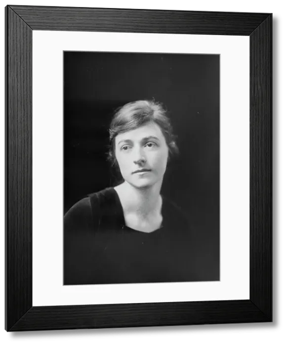 Framed Print : Langevin, Miss (Brown), portrait photograph, between 1912 and 1914. Creator: Arnold Genthe Framed Print : Langevin, Miss (Brown), portrait photograph, between 1912 and 1914. Creator: Arnold Genthe