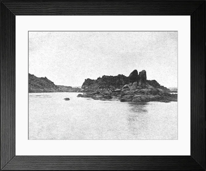 Framed Print : Les granites de Philae; Le Nord-Est Africain, 1914. Creator: Unknown Framed Print : Les granites de Philae; Le Nord-Est Africain, 1914. Creator: Unknown