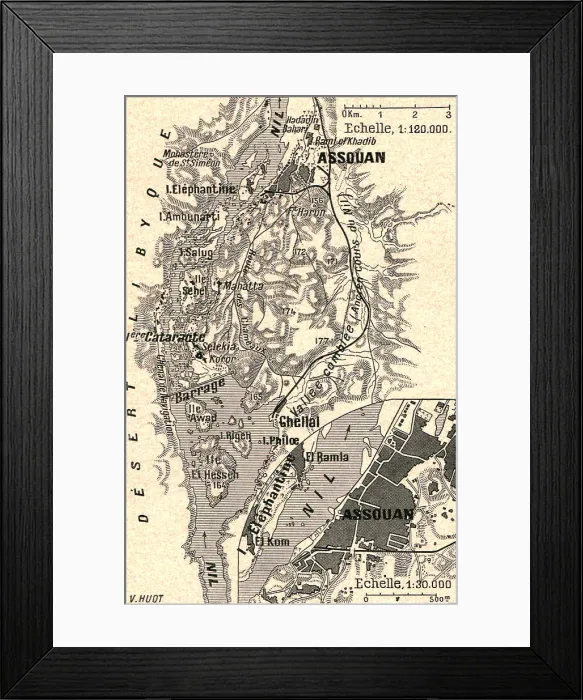 Framed Print : Barrage d'Assouan; Le Nord-Est Africain, 1914. Creator: Unknown Framed Print : Barrage d'Assouan; Le Nord-Est Africain, 1914. Creator: Unknown