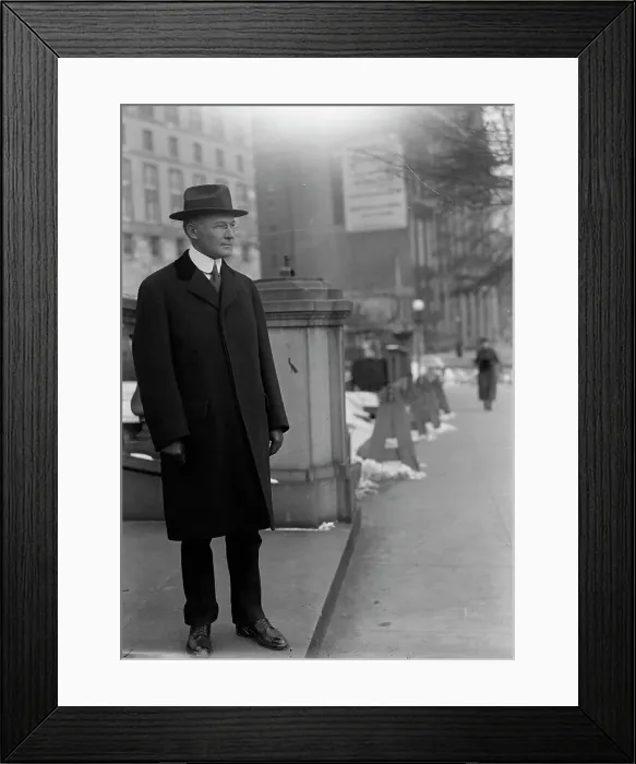 Framed Print : Walker D. Hines, Director General, U.S.R.R. Adm. 1917. Creator: Harris & Ewing. Walker D. Hines, Director General, U.S.R.R. Adm. 1917. Creator: Harris & Ewing Framed Print : Walker D. Hines, Director General, U.S.R.R. Adm. 1917. Creator: Harris & Ewing. Walker D. Hines, Director General, U.S.R.R. Adm. 1917. Creator: Harris & Ewing