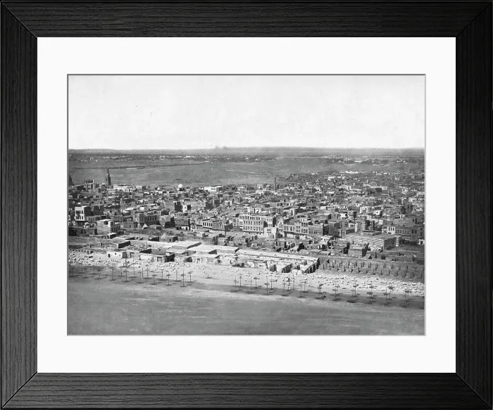 Framed Print : Vue generale du Caire; Le Nord-Est Africain, 1914. Creator: Bonfils Framed Print : Vue generale du Caire; Le Nord-Est Africain, 1914. Creator: Bonfils