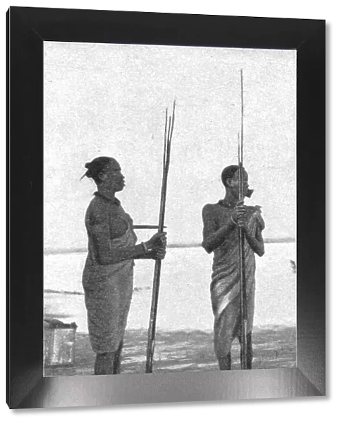 Guerriers Chillouks; Le Nord-Est Africain, 1914. Creator: Unknown
