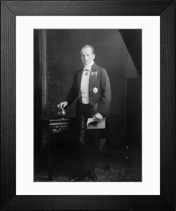 Framed Print : Von Holm, Fritz, Dr. portrait photograph, between 1913 and 1923. Creator: Arnold Genthe Framed Print : Von Holm, Fritz, Dr. portrait photograph, between 1913 and 1923. Creator: Arnold Genthe