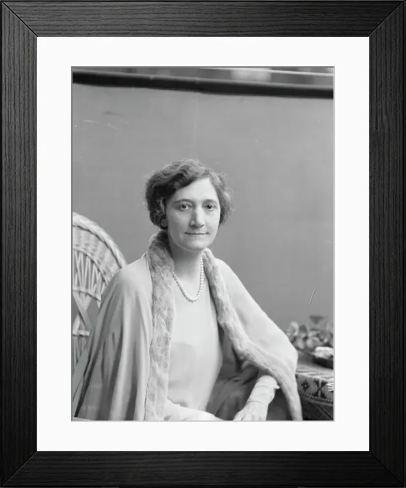 Framed Print : McCormick, Medill, Mrs. portrait photograph, 1927 Creator: Arnold Genthe Framed Print : McCormick, Medill, Mrs. portrait photograph, 1927 Creator: Arnold Genthe