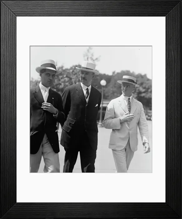 Framed Print : Hale Holden, Center, with Newspapermen, 1917. Creator: Harris & Ewing. Hale Holden, Center, with Newspapermen, 1917. Creator: Harris & Ewing Framed Print : Hale Holden, Center, with Newspapermen, 1917. Creator: Harris & Ewing. Hale Holden, Center, with Newspapermen, 1917. Creator: Harris & Ewing