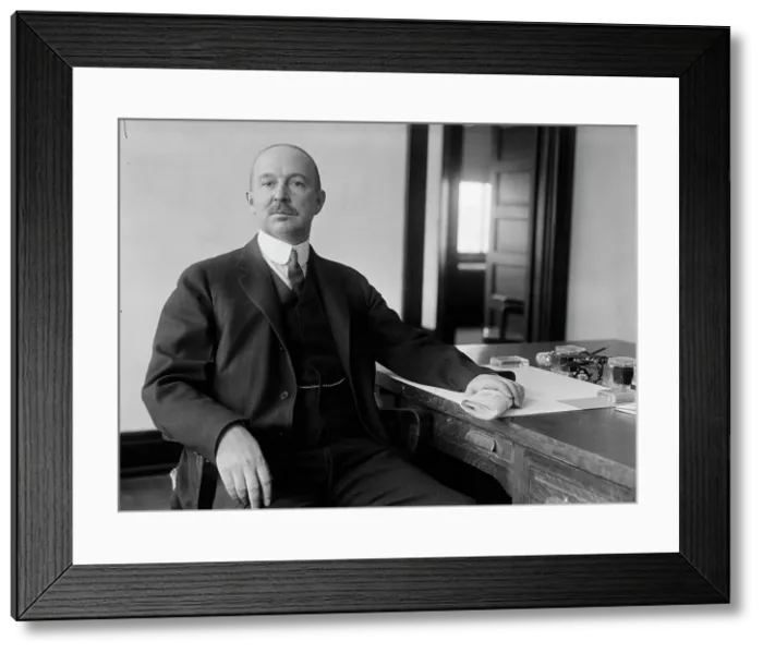 Framed Print : Hale Holden at Desk, 1917. Creator: Harris & Ewing. Hale Holden at Desk, 1917. Creator: Harris & Ewing Framed Print : Hale Holden at Desk, 1917. Creator: Harris & Ewing. Hale Holden at Desk, 1917. Creator: Harris & Ewing