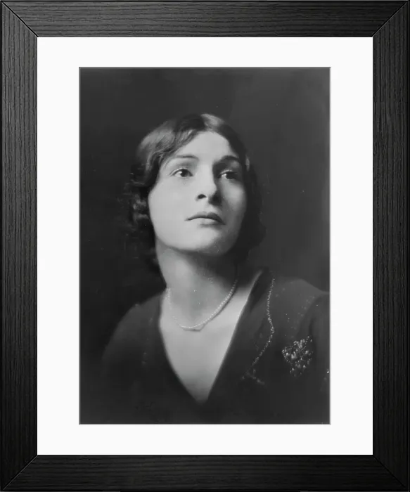 Framed Print : Von Radwan, Inge, Mrs. 1917 July 25. Creator: Arnold Genthe Framed Print : Von Radwan, Inge, Mrs. 1917 July 25. Creator: Arnold Genthe